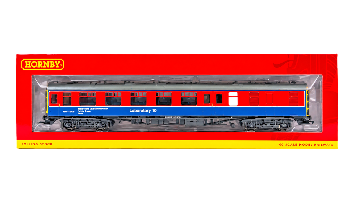 HORNBY OO GAUGE - R40009 - BR RTC BSO CLASS COACH LABORATORY 10 RDB975428