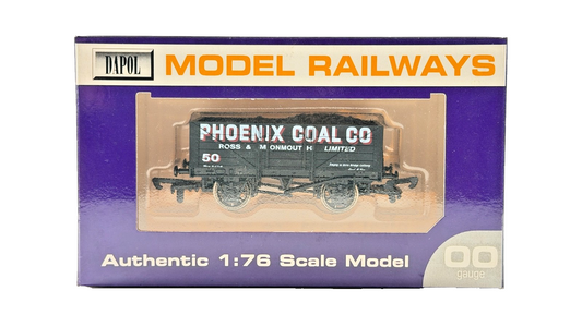 DAPOL 00 GAUGE - PHOENIX COAL CO ROSS MONMOUTH WAGON NO.50 (LIMITED EDITION)