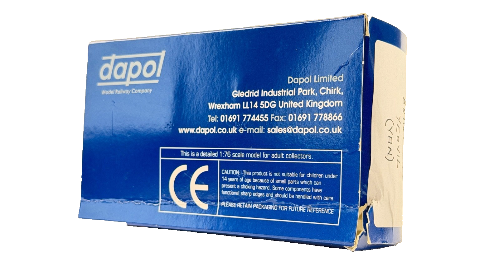 DAPOL 00 GAUGE - BRADFORD & SONS COAL FACTORS OF YEOVIL NO.250 (LIMITED EDITION)
