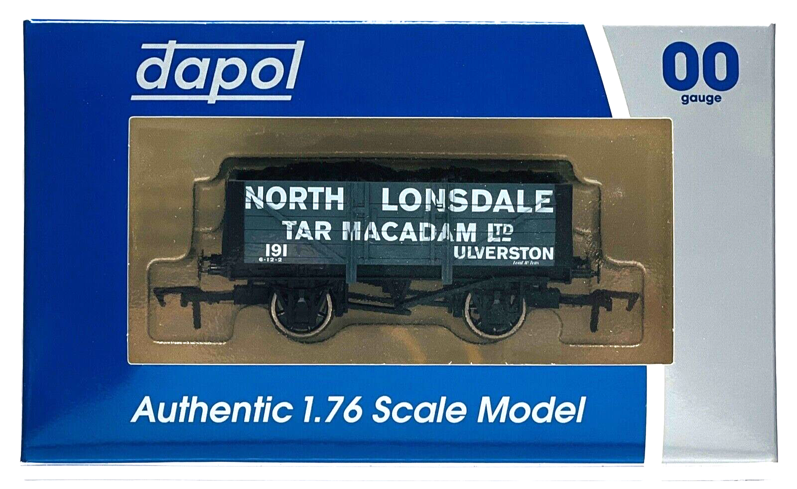 DAPOL 00 GAUGE - 'NORTH LONSDALE TARMACADAM ULVERSTON 191' (LIMITED EDITION)