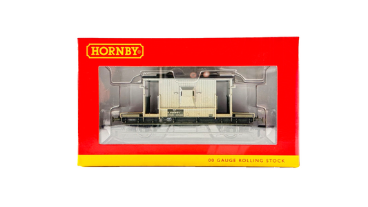 HORNBY OO GAUGE - R6920 - BR GREY 20T BRAKE VAN B950884 WEATHERED BOXED