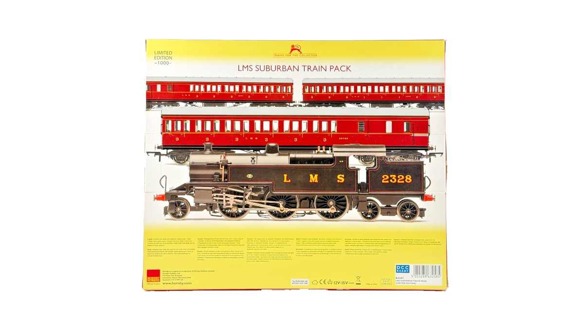 HORNBY OO GAUGE - R3397 - LMS SUBURBAN FOWLER LIMITED EDITION TRAIN PACK