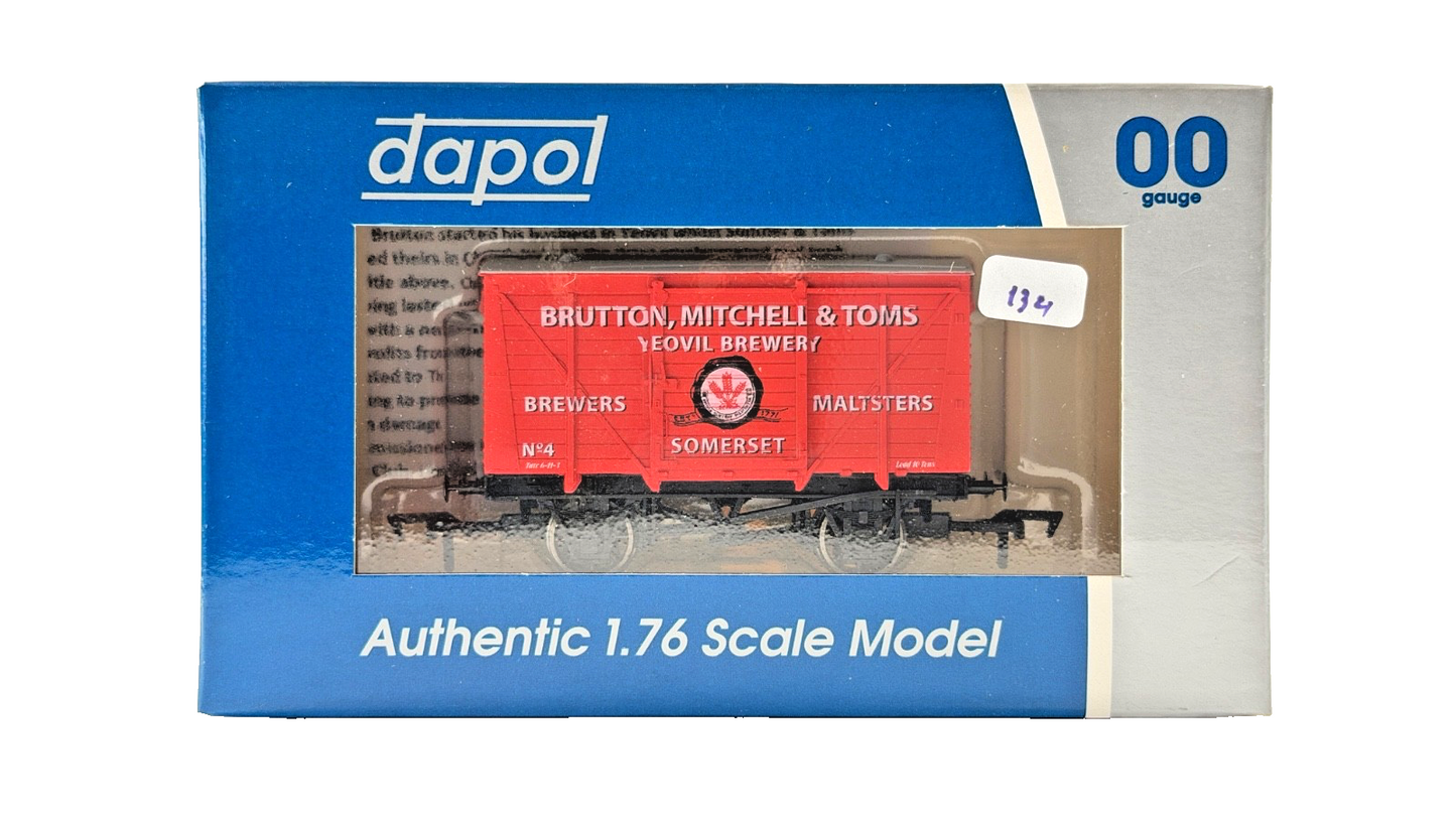 DAPOL 00 GAUGE - BRUTTON MITCHELL & TOMS YEOVIL BREWERY NO.4 (LIMITED EDITION)