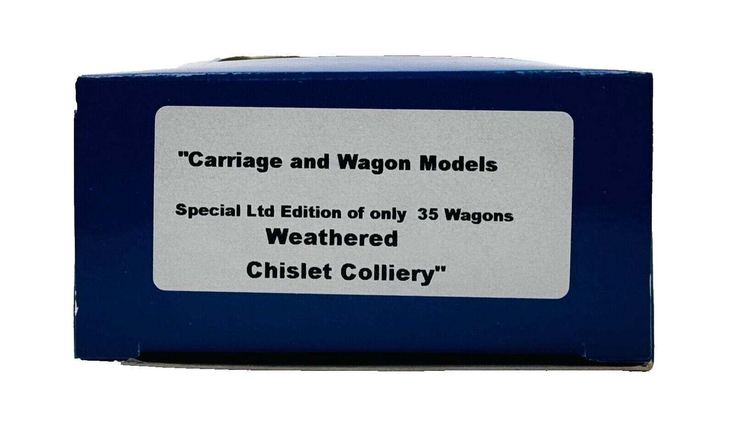 DAPOL 00 GAUGE - CHISLET COLLIERY OF KENT WAGON 65 WEATHERED (LIMITED EDITION)