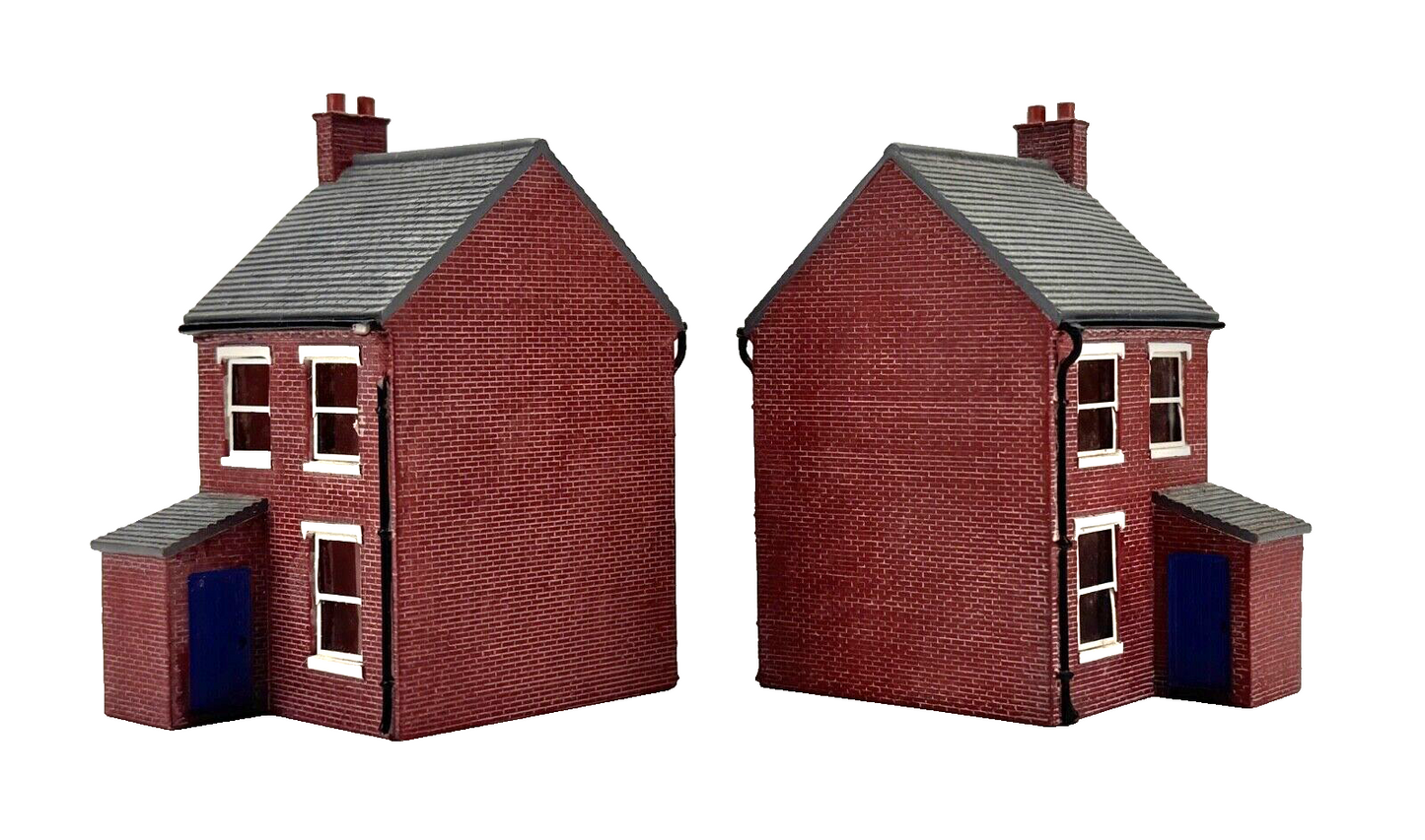 HORNBY 00 GAUGE SKALEDALE - R8621/R8622 - MID TERRACED HOUSE LEFT RIGHT UNBOXED