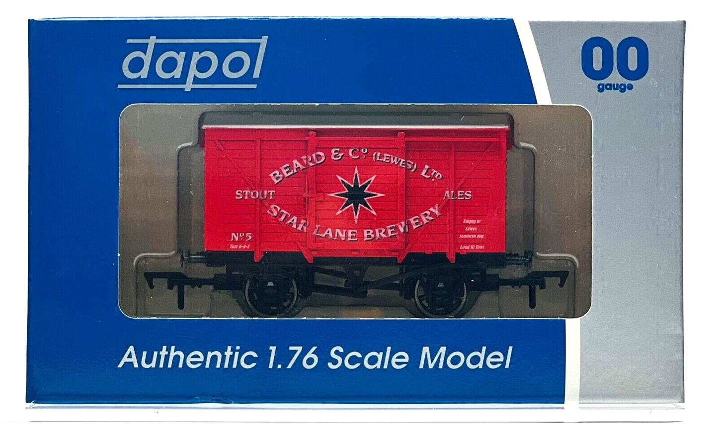 DAPOL 00 GAUGE - BEARD & CO STAR LANE BREWERY LEWES NO.5 (BURNHAM LIMITED ED)