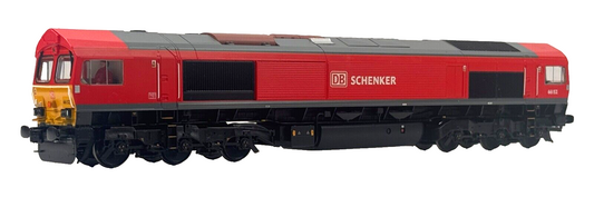 BACHMANN 00 GAUGE - 32-734 - CLASS 66 DIESEL 66152 DB SCHENKER RED (DCC FITTED)