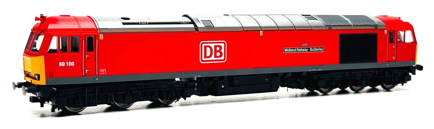 HORNBY 00 GAUGE - R3884 - CLASS 60100 DB SCHENKER 'MIDLAND RAILWAY - BUTTERLEY'