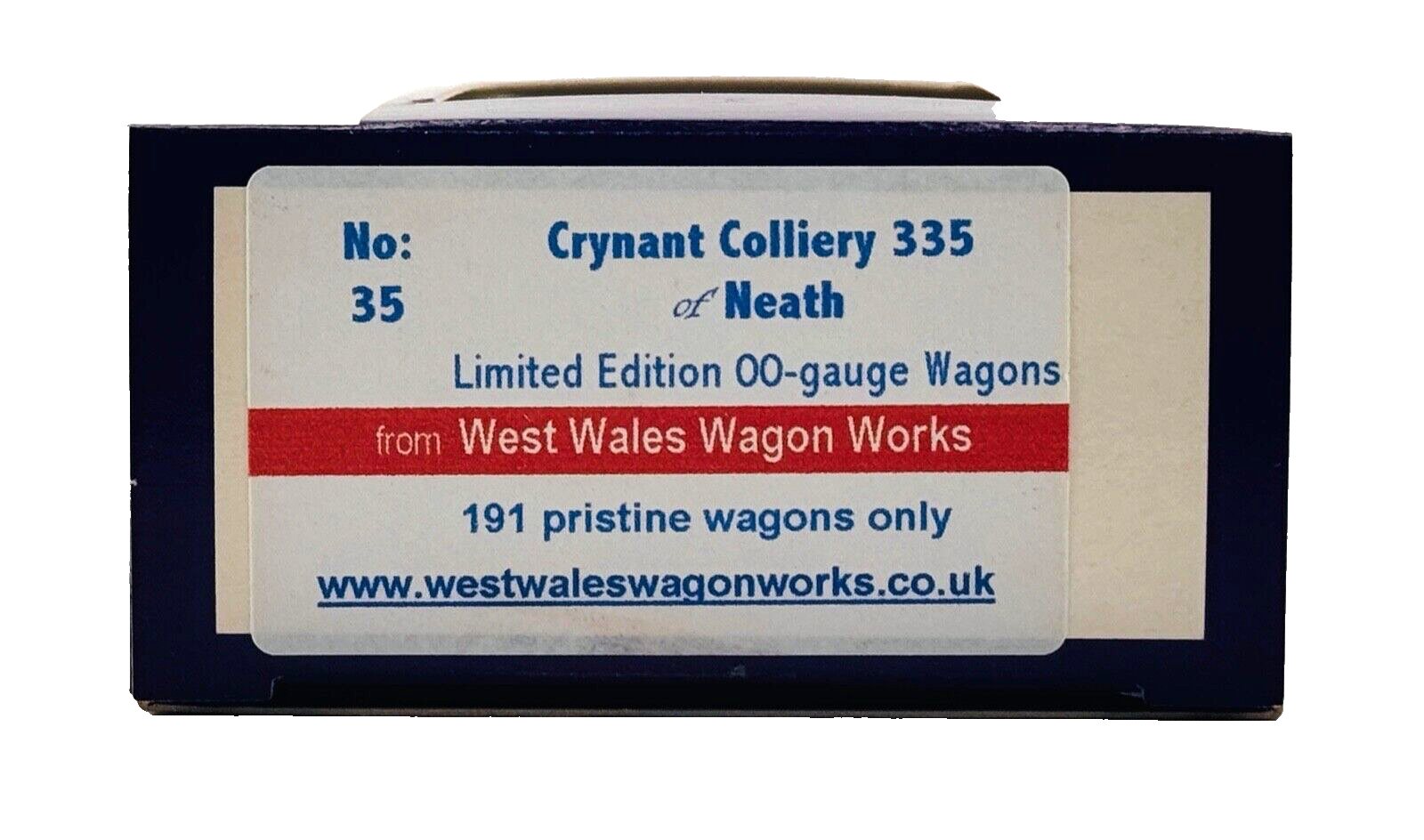 DAPOL 00 GAUGE - CRYNANT COLLIERY COMPANY 335 OF NEATH (P) (LIMITED EDITION)