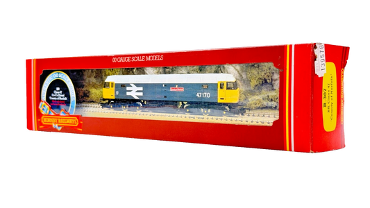 HORNBY 00 GAUGE - R307 - CLASS 47 DIESEL 47170 LARGE LOGO COUNTY OF NORFOLK