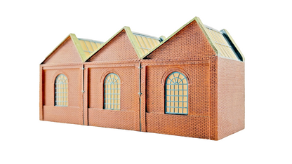 BACHMANN OO GAUGE SCENECRAFT - 44-022 - NORTH LIGHT FACTORY EXTENSION - BOXED