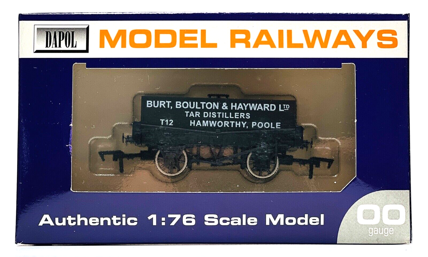 DAPOL 00 GAUGE - BURT BOULTON HAYWARD TAR DISTILLERS POOLE T12 (BUFFERS LTD ED)