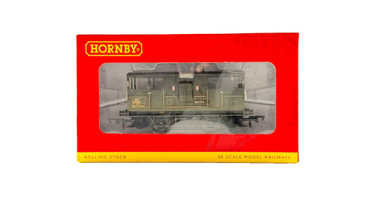HORNBY OO GAUGE - R6455 - BR GREEN SHARK BALLAST BRAKE VAN DB993834 (W)