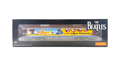 HORNBY OO GAUGE - R60314 - THE BEATLES YELLOW SUBMARINE 100 TON TANK WAGON BOXED