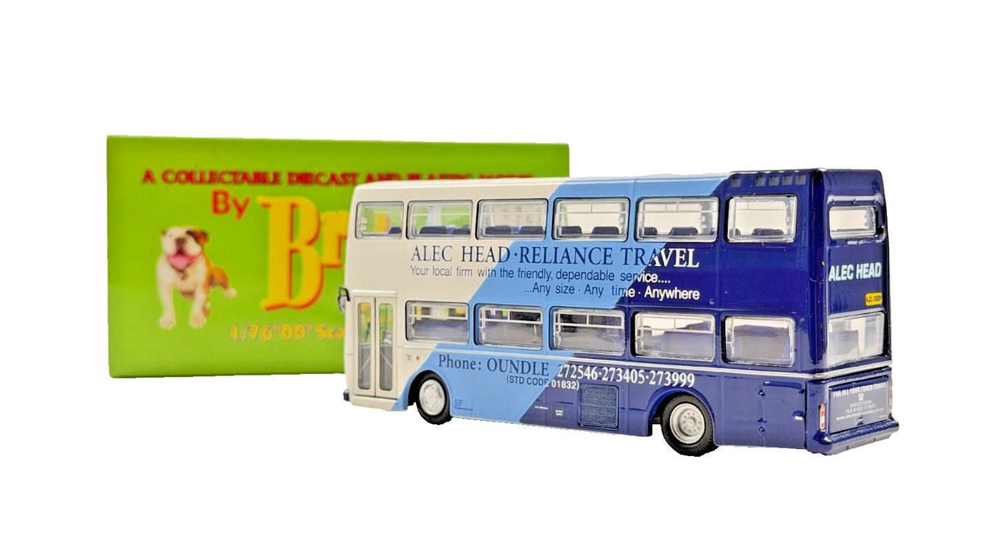 BRITBUS 1/76 SCALE - N6109B - SCANIA METROPOLITAN DOUBLE DECK ALEC HEAD COACHES