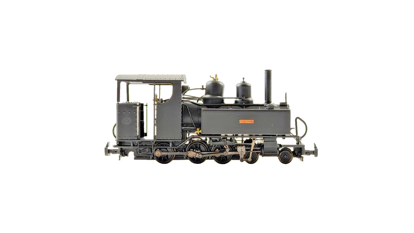 BACHMANN OO9 SCALE - 391-028ASF - BALDWIN CLASS ASHOVER BLACK BRIDGET DCC SOUND