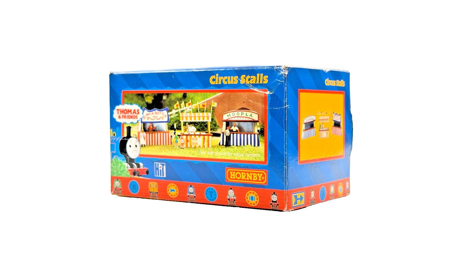HORNBY OO GAUGE SKALEDALE - R9244 - THOMAS & FRIENDS CIRCUS STALLS - BOXED