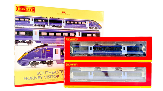 HORNBY OO GAUGE - R3813/R4382/R4383 - SOUTH EASTERN JAVELIN TRAIN PACK & COACHES