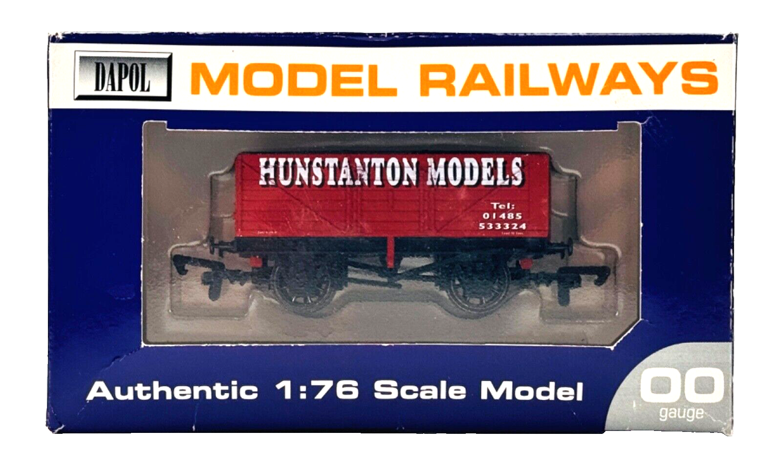 DAPOL 00 GAUGE - HUNSTANTON MODELS PROMOTIONAL WAGON (LIMITED EDITION)