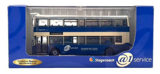 CMNL NORTHCORD 1/76 SCALE - UKBUS1016 - ALEXANDER ALX400 STAGECOACH A1 SERVICE