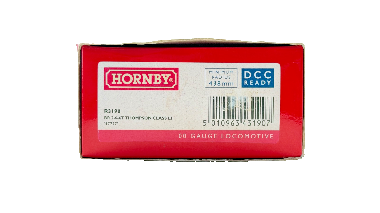 HORNBY 00 GAUGE - R3190 - BR BLACK 2-6-4T THOMPSON CLASS L1 67788 RENUMBERED