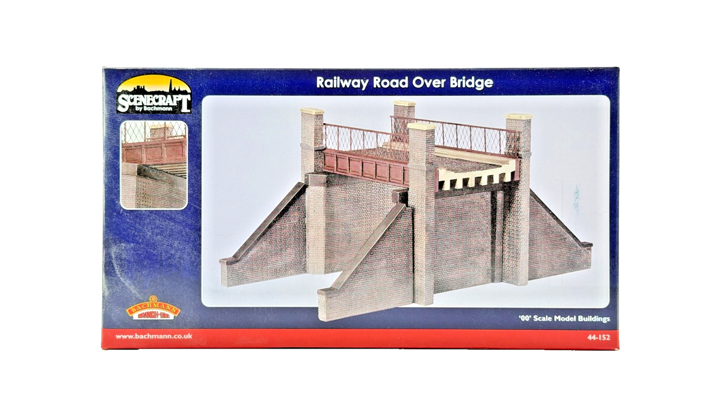 BACHMANN OO GAUGE SCENECRAFT - 44-152 - RAILWAY ROAD OVER BRIDGE - NEW