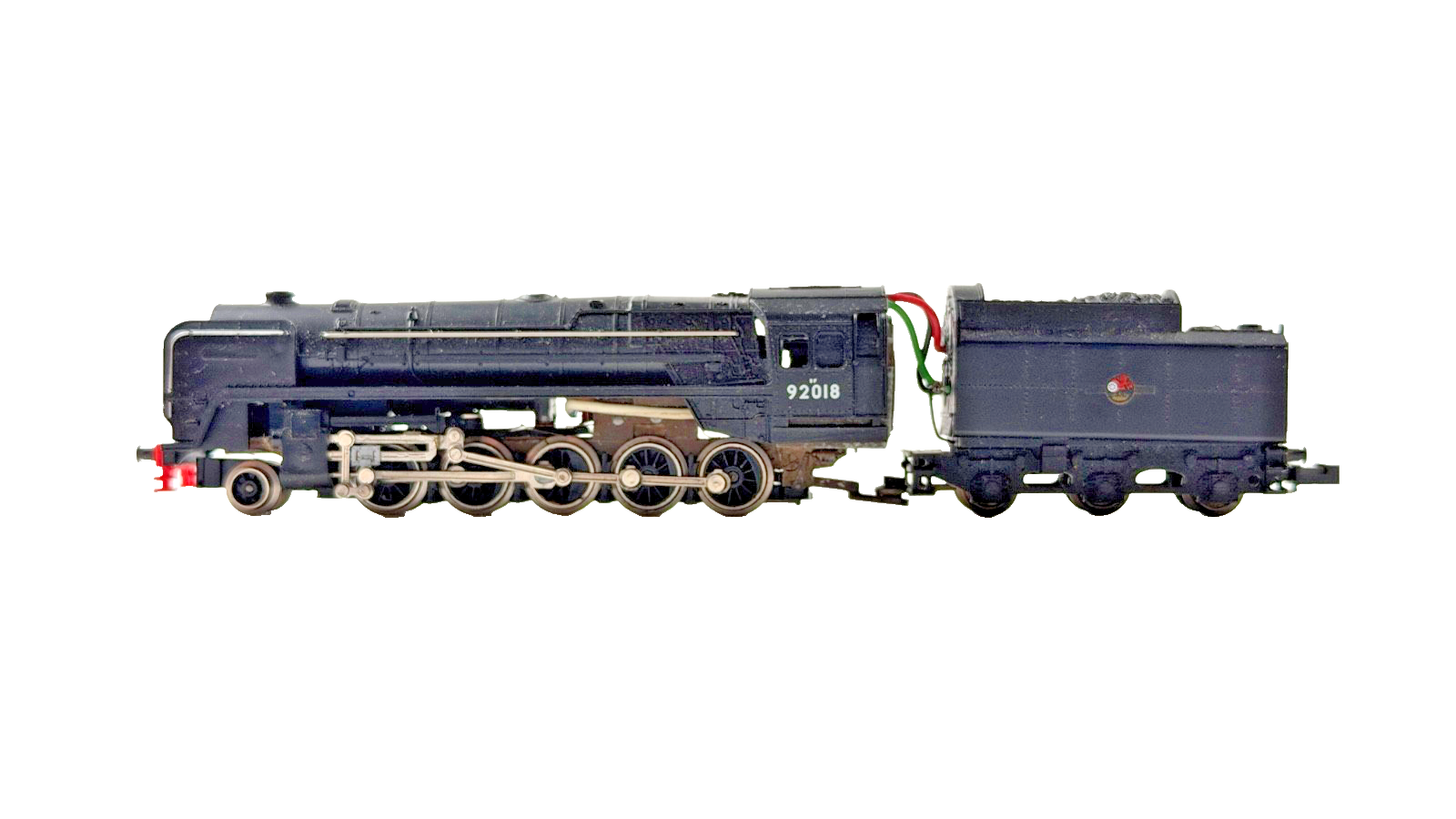 *SPARES* MINITRIX N GAUGE - N207 - BR BLACK 2-10-0 CLASS 9F LOCOMOTIVE 92018