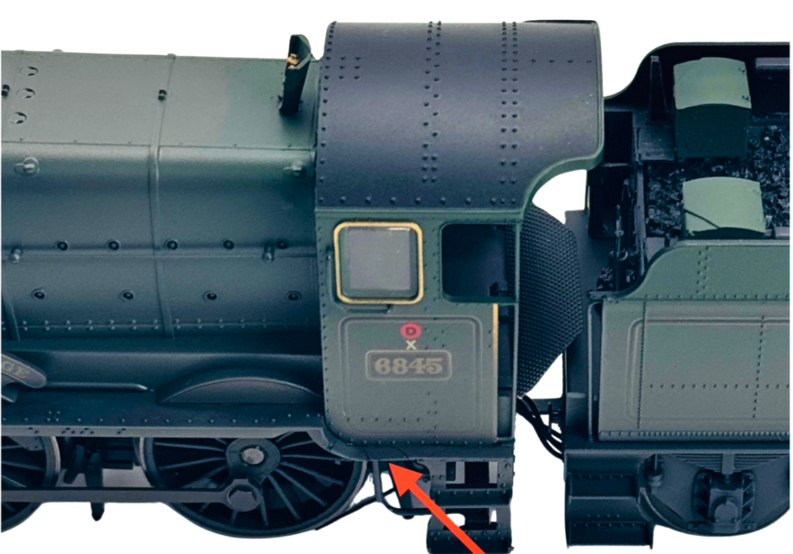 HORNBY 00 GAUGE - R3019 - BR 4-6-0 GRANGE CLASS 'PAVILAND GRANGE' WEATHERED