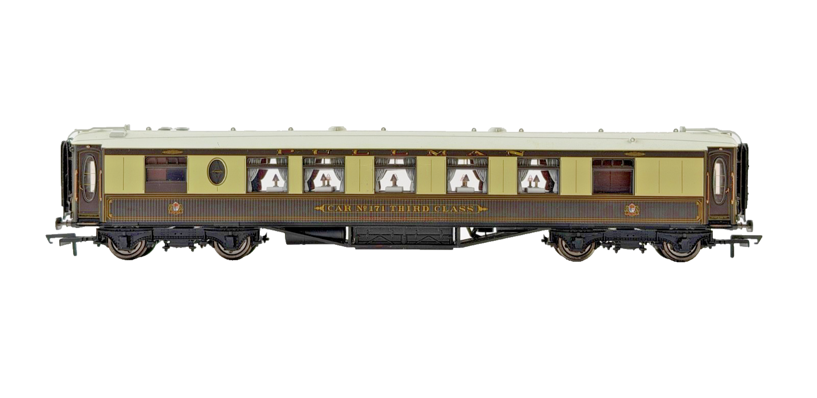 HORNBY 00 GAUGE - R4146 - PULLMAN 3RD CLASS KITCHEN CAR NO.171 THIRD CLASS BOXED