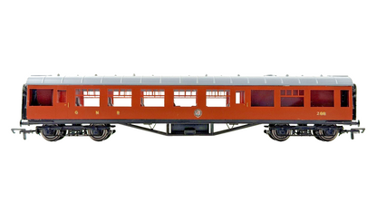 SILVER FOX MODELS OO GAUGE - GNRI NORTHERN IRISH RAIL B8 BUFFET CAR MAHOGANY 266
