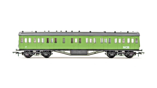 DAPOL 00 GAUGE - DCCC01 - NCB GREEN NATIONAL COAL BOARD COACH NO.7 (LTD EDITION)