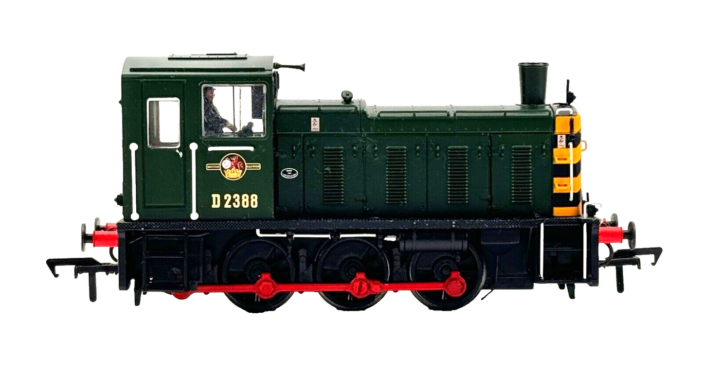 BACHMANN 00 GAUGE - 31-361 - CLASS 03 DIESEL SHUNTER D2388 BR GREEN LATE CREST