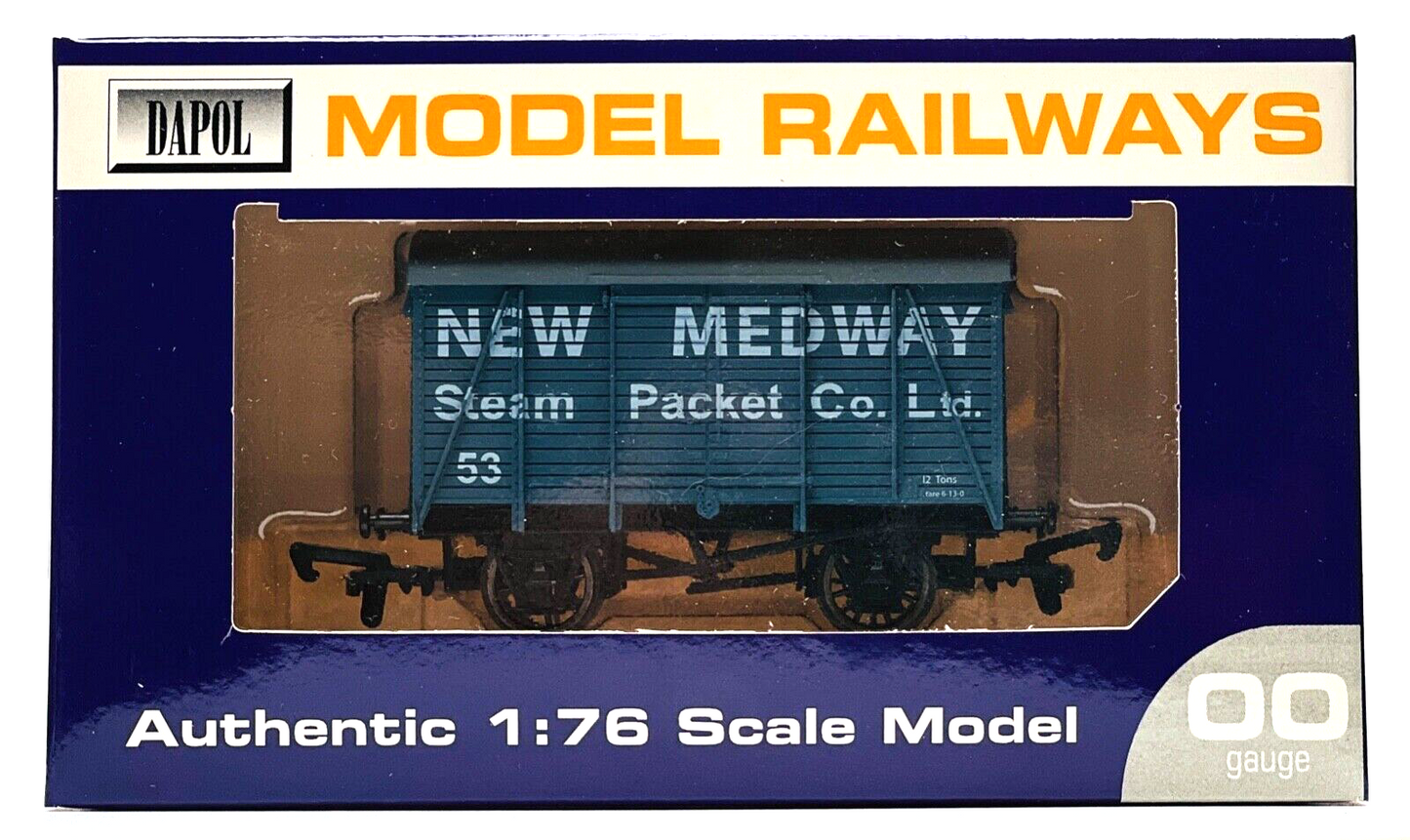 DAPOL 00 GAUGE - 'NEW MEDWAY STEAM PACKET CO. LTD' BLUE NO.53 (LIMITED EDITION)