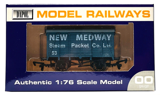 DAPOL 00 GAUGE - 'NEW MEDWAY STEAM PACKET CO. LTD' BLUE NO.53 (LIMITED EDITION)