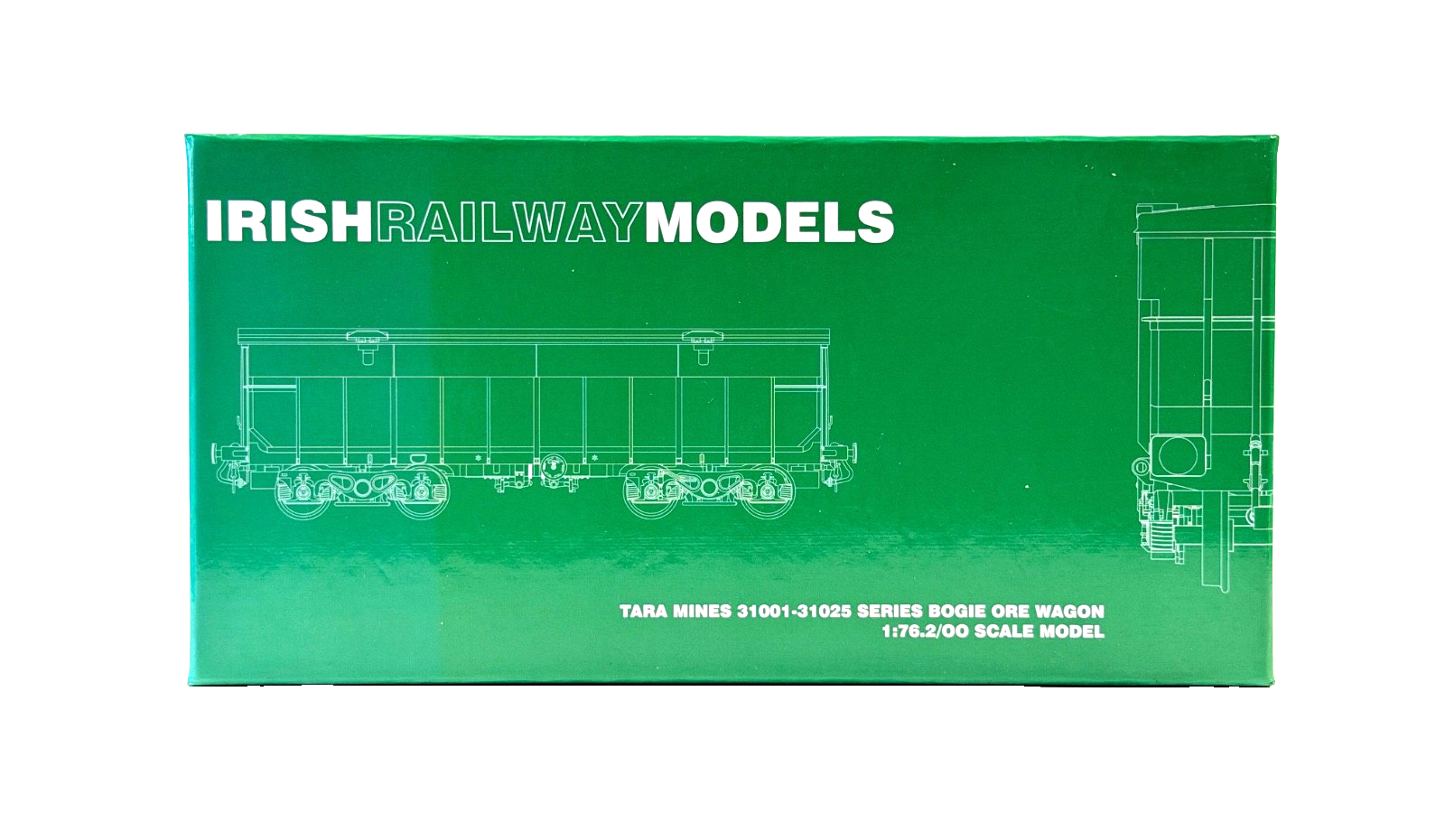 IRISH RAILWAY MODELS 00 GAUGE - IRM1021-BX-B - TARA MINES RED OXIDE WAGON PACK