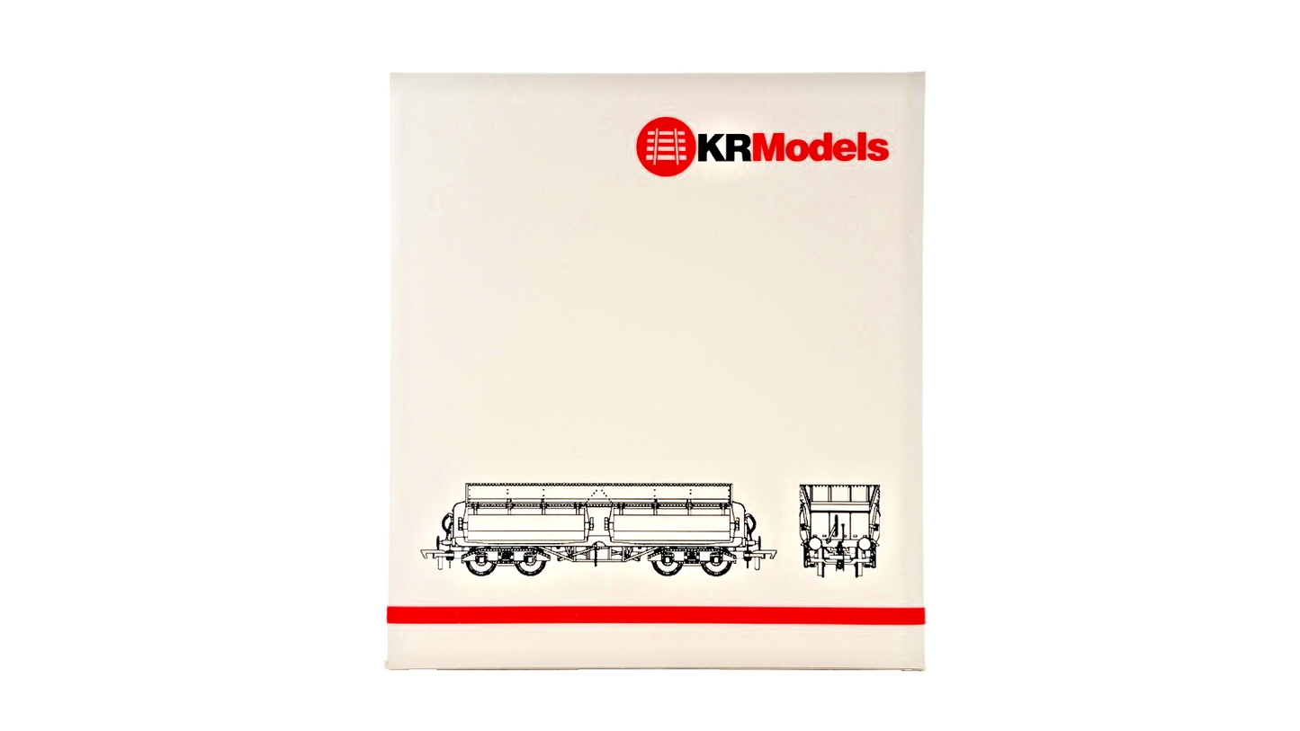 KR MODELS OO GAUGE - CONSETT ORE WAGON TRIPLE PACK F - BOXED