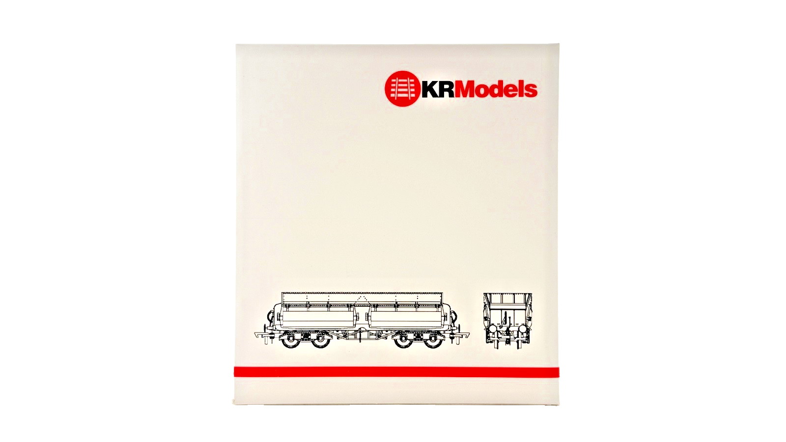 KR MODELS OO GAUGE - CONSETT ORE WAGON TRIPLE PACK F - BOXED