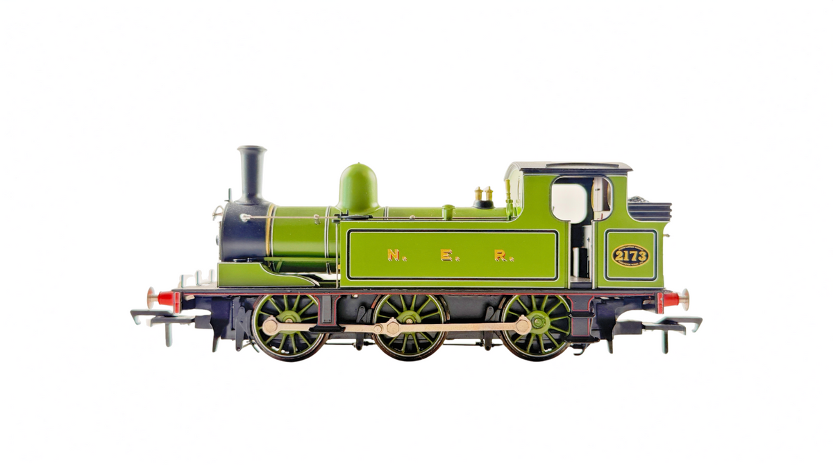 BACHMANN OO GAUGE - 31-063 - E1 CLASS 2173 NER LINED GREEN LOCOMOTIVE BOXED