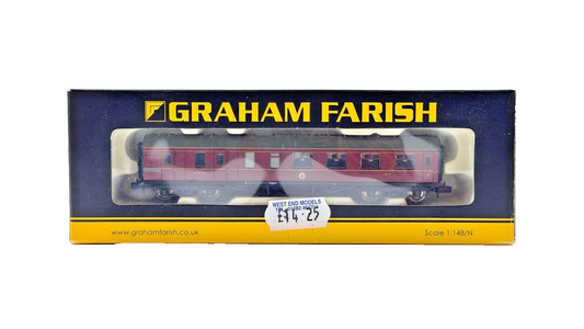 GRAHAM FARISH N GAUGE - 374-825A - LMS PERIOD THREE BRAKE THIRD COACH 5810