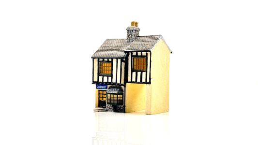 HORNBY N GAUGE LYDDLE END - N8036 - J W RUBERY CHEMIST SHOP - UNBOXED