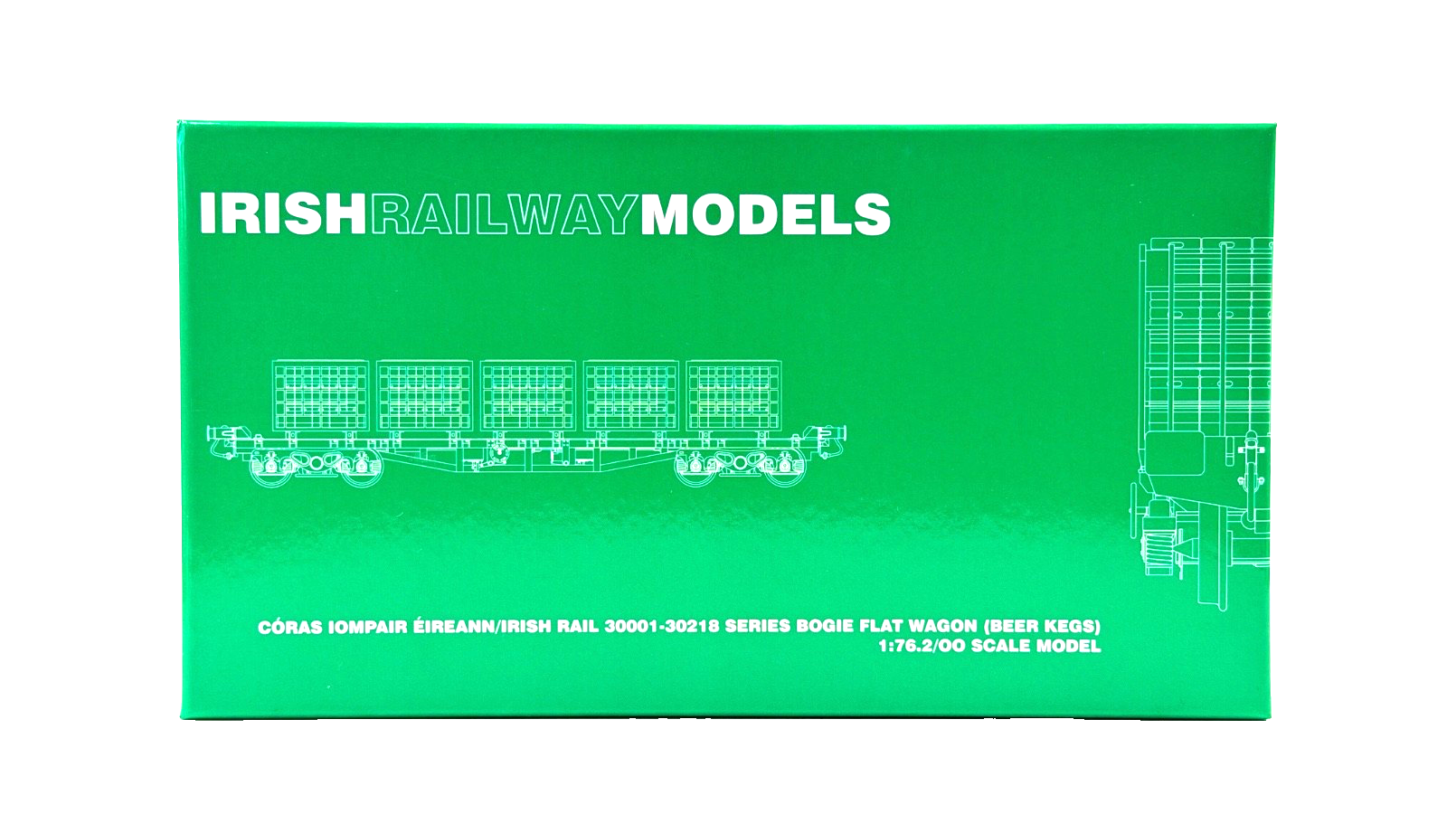 IRISH RAILWAY MODELS 00 GAUGE - IRM1083G - GUINNESS KEGS TWIN PACK G "CIE"