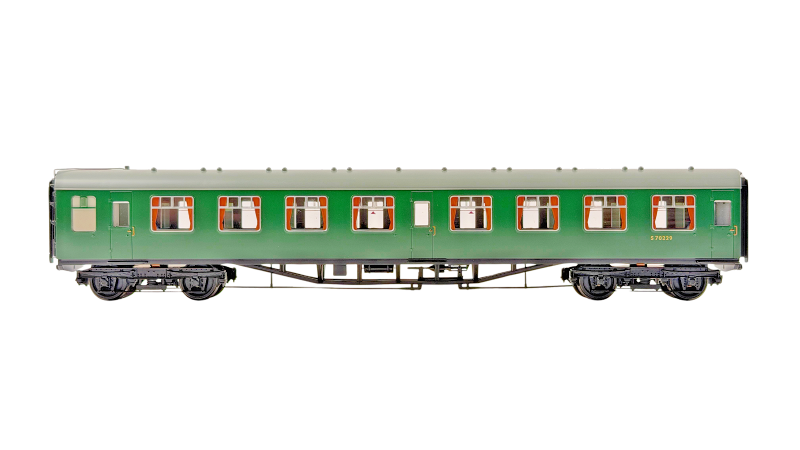 BACHMANN OO GAUGE - 31-425 - 4CEP EMU 7105 LATE SR SOUTHERN MULTIPLE UNIT GREEN