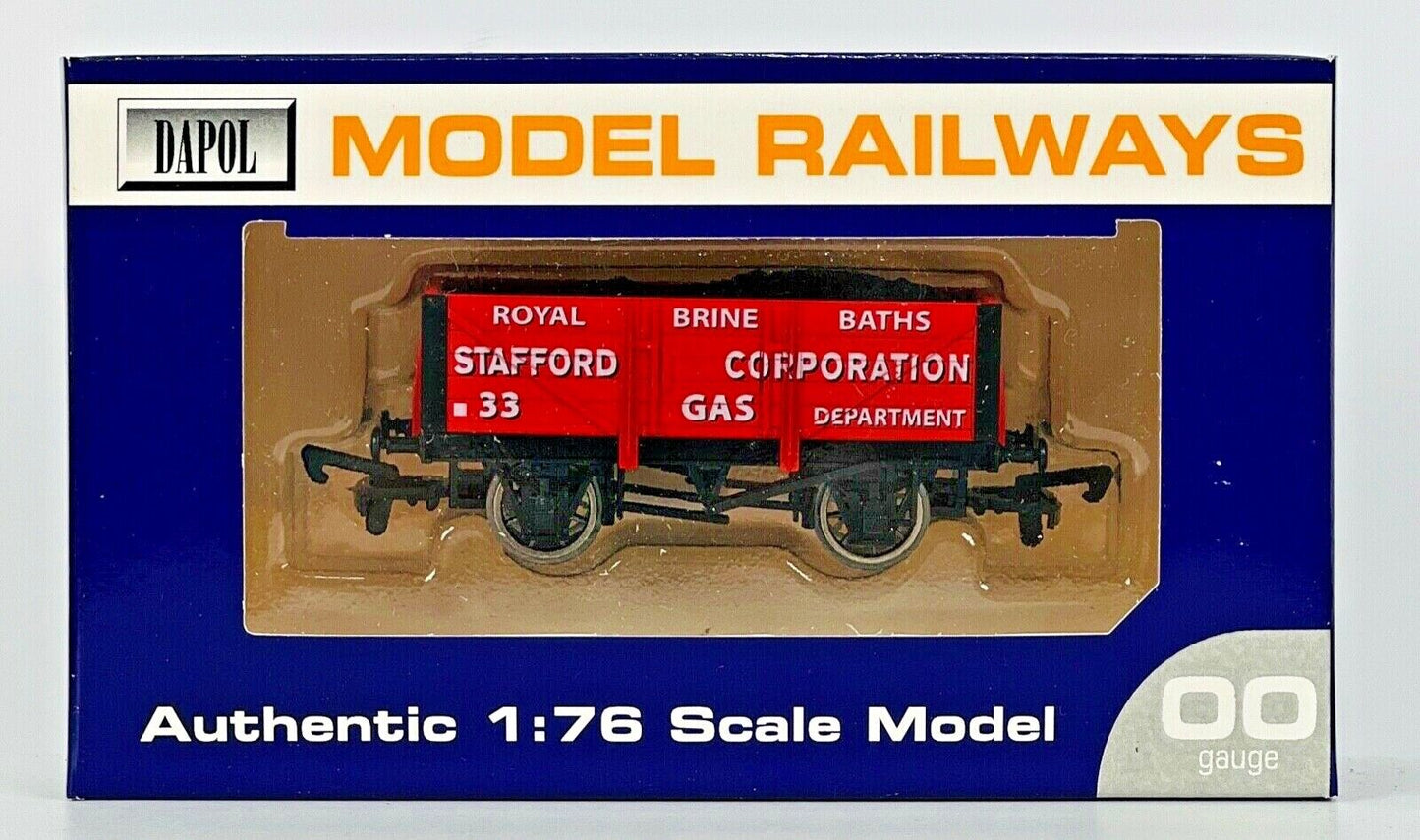 DAPOL 00 GAUGE - ROYAL BRINE BATHS STAFFORD GAS CORPORATION 33 (LIMITED EDITION)