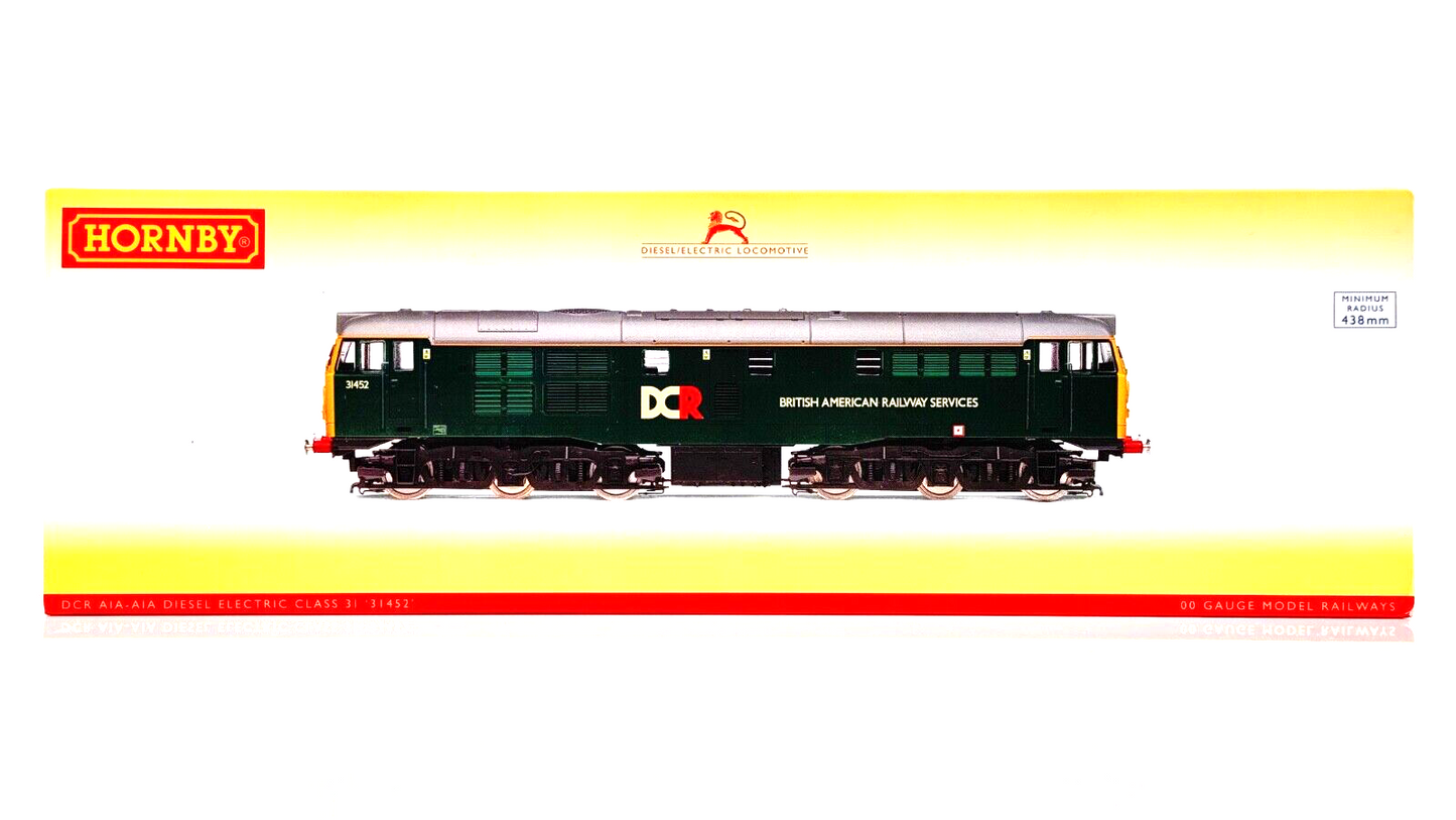 HORNBY 00 GAUGE - R3262 - CLASS 31 DIESEL AIA-AIA DCR DEVON CORNWALL 31452 BOXED