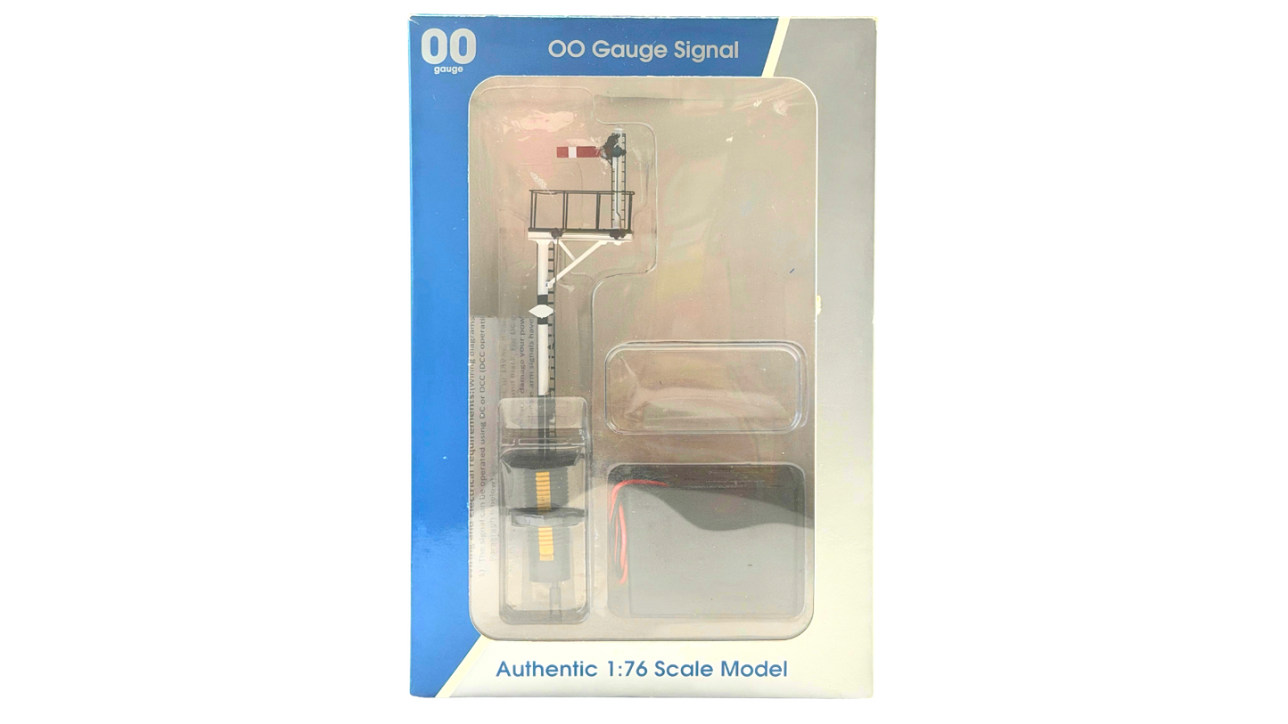 DAPOL OO GAUGE - 4L-002-005 -LMS RIGHT HAND BRACKET SIGNAL ONE ARM INCOMPLETE
