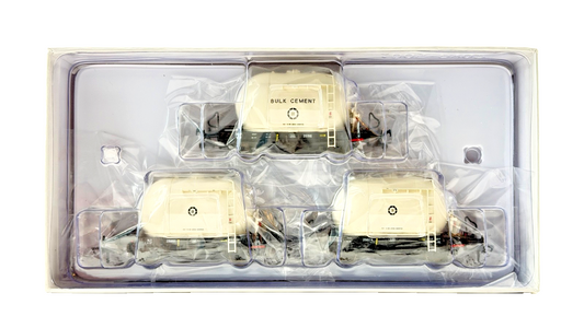 IRISH RAILWAY MODELS 00 GAUGE - IRM1011 - CIE/IRISH RAIL BULK CEMENT WAGON SET B