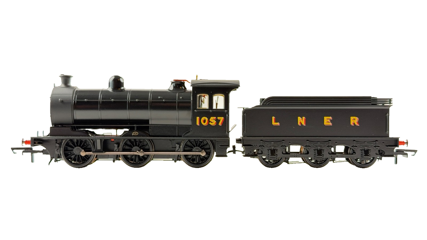 OXFORD RAIL OO GAUGE - OR76J26001 - LNER BLACK CLASS J26 LOCOMOTIVE 1057 BOXED