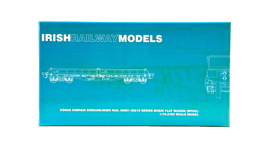 IRISH RAILWAY MODELS 00 GAUGE - IRM1070-A - CIE 42FT BOGIE FLAT WAGON RED OXIDE