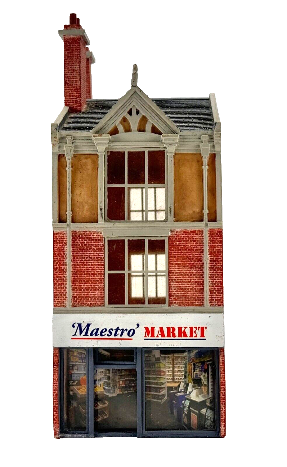 HORNBY 00 GAUGE SKALEDALE - R9766 - MAESTRO MARKET SUPERMARKET - UNBOXED