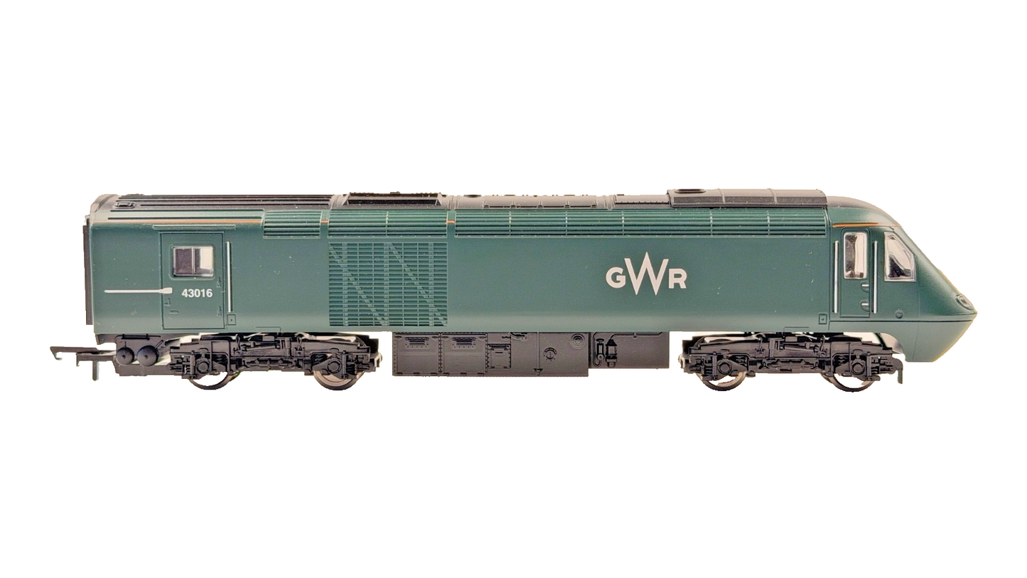 HORNBY 00 GAUGE - R1230 - GWR GREAT WESTERN GREEN CLASS 43 HST TWIN POWER/DUMMY